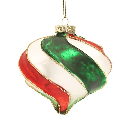 Елочное украшение "Ретро-волна" Ø10 см, YQ1455246