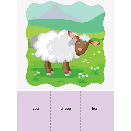 Гра-блокнот "Згинаю-розгинаю The world around me" 15703 англійська мова - фото 3