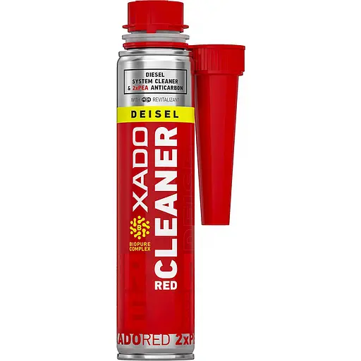 Очисник паливної системи XADO Red Cleaner дизель 250 мл