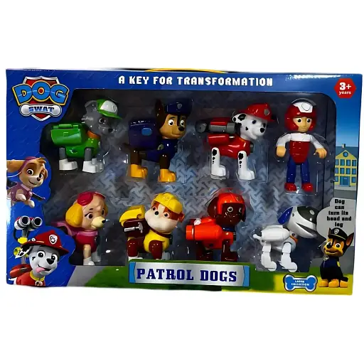 Набір ігрових фігурок Щенячий патруль 8 шт. - фото 5