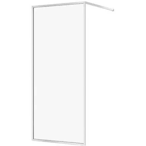 Душевая кабина Cersanit Larga Walk-in 90x200 профиль хром S932-135, прозрачный, хром - фото 1