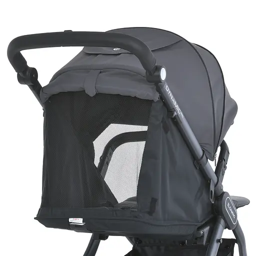 Детская прогулочная коляска-книга El Camino ME 1053-3 Dynamic Pro Charcoal Серая - фото 7