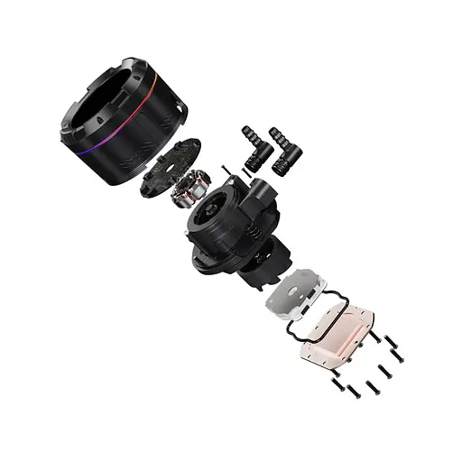 Система водяного охлаждения ID-Cooling Space LCD SL360 - фото 7