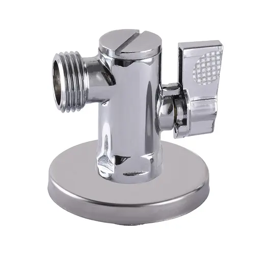 Кран кульовий кутовий з фільтром Solomon 1/2″x1/2″ А7041(7043) 000001161 - фото 1