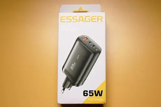 Зарядное устройство блок адаптер Essager 65 W GaN 1U+2C (ES-CD23) черный - фото 8