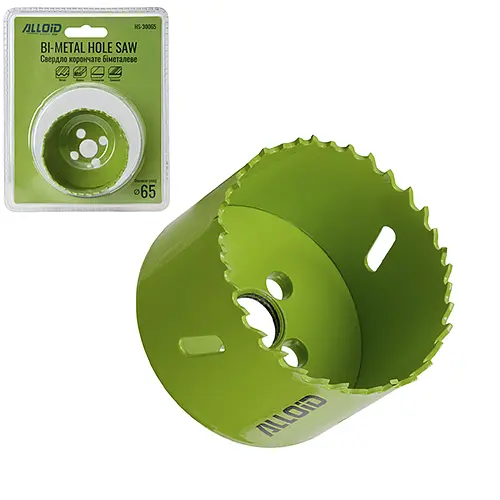 Свердло корончате Alloid Building Tools біметалеве 65 мм (HS-30065) - фото 2