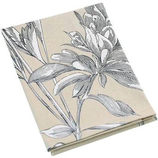 Кухонное полотенце МВМ My Home (MVM) Тоскана бежевое с принтом 40 x 60 см (KT-13 M BEIGE/PRINT)