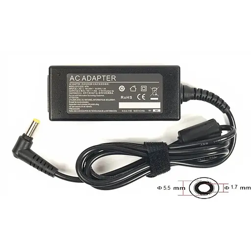 Блок живлення PowerPlant для ноутбука Acer 220V, 19V 30W 1.58A 5.5х1.7мм (AC30F5517)