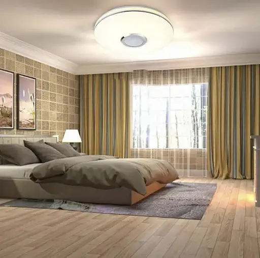 Стельовий Smart світильник з вбудованими світлодіодами Ø 46 см | Line F | Арт. W71189/460 dimmer - фото 4