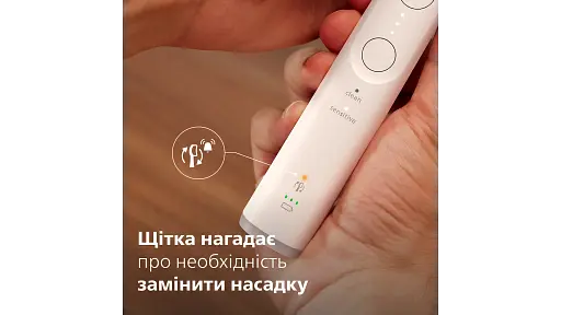 Электрическая зубная щетка Philips Sonicare HX7400/06 серии 6100 белая - фото 13