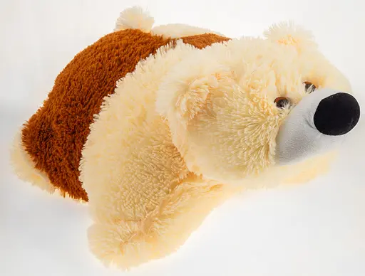 Подушка Ведмедик Alina 55 см коричнева - фото 2