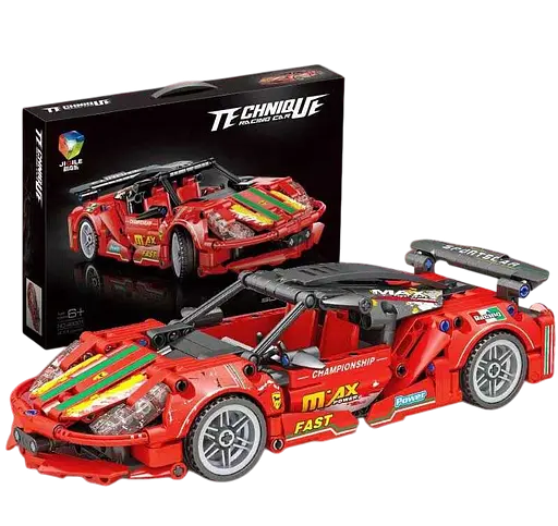 Конструктор Машина, 48001, 471 деталь, інерція, гумові колеса, 52x35x8 см