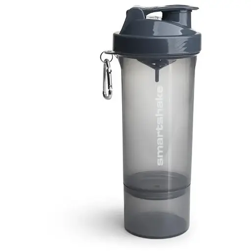 Шейкер спортивний SmartShake Slim 500 мл Gray (10252901) - фото 1