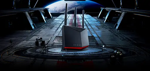 ASUS Маршрутизатор RT-BE86U BE6800, 3x2.5GE LAN, 1x2.5GE LAN/WAN, 1x10GE LAN/WAN, 1xUSB3.2, 1xUSB2.0, MESH - фото 2