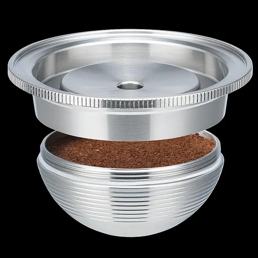 Капсула из нержавеющей стали для кофемашины Nespresso VertuoLine GCA01, Vertuoline Plus, Delonghi, Icafilas - фото 4