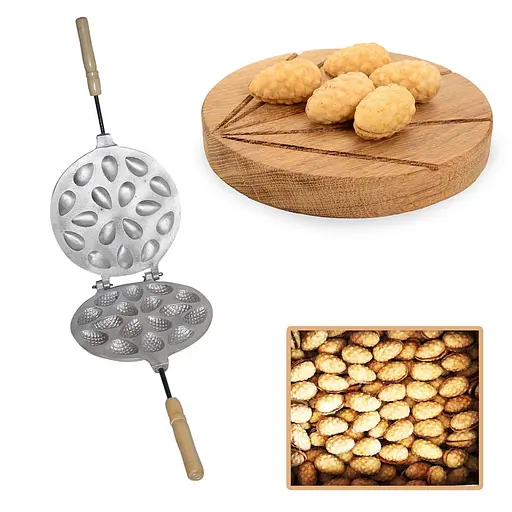 Большая форма для выпечки шишек - 16 шишек, Ласунка 81911 - фото 1