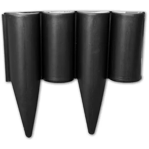 Палісад садовий Bradas PALGARDEN 2,5 м чорний OBP1202-002BK - фото 1