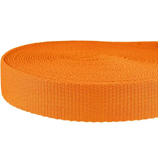 Поводок для собак Barksi Active с мягкой ручкой 9 м х 2.5 см оранжевый - фото 6