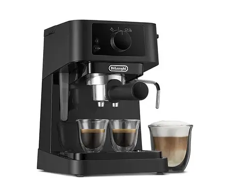 Рожковая кофеварка эспрессо Delonghi EC 230.BK - фото 3