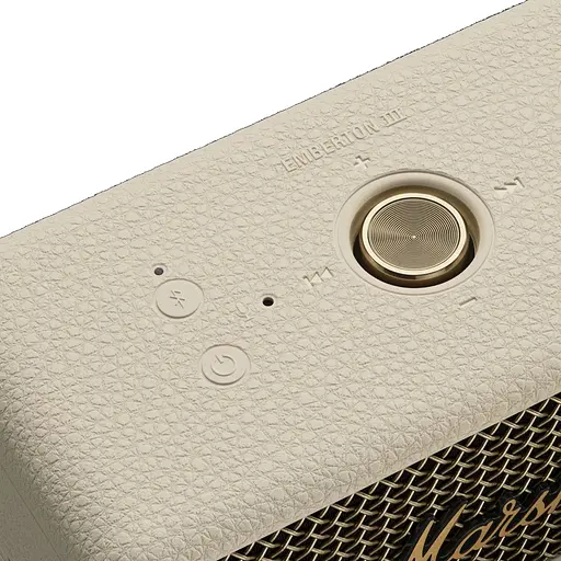 Портативна бездротова колонка Marshall emberton III Cream (кремова) 1006885 - фото 7