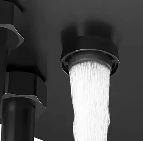 Душова система Rea Rob gold з термостатом та виливом REA-P6625, Золотий - фото 8