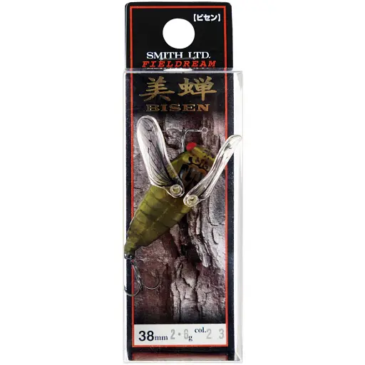 Воблер Smith Bisen 38mm 2.6g #23 Ghost Olive - фото 3