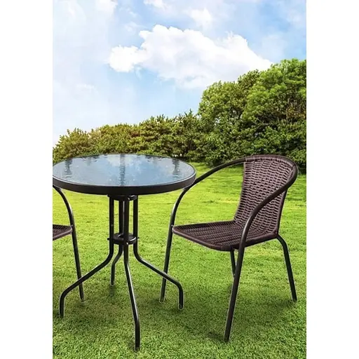 Садовое кресло Jumi Bistro коричневый - фото 5