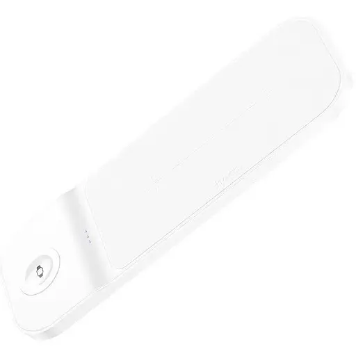 Зарядний пристрій бездротовий 3 в 1 HOCO CQ5 Step 22.5 W білий - фото 1