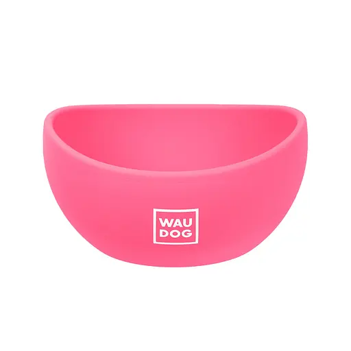 Миска Waudog Silicone 250 мл розовая - фото 4