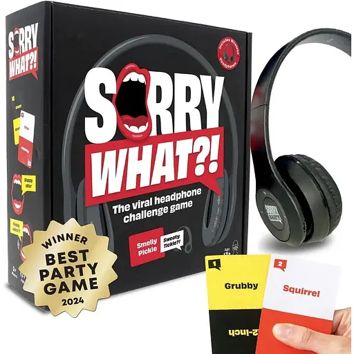 Весела гра для читання по губам для дорослих Sorry What Game на основі виклику навушників TikTok Trend 2+ гравців