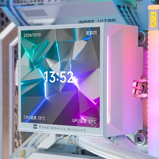 СВО Thermalright Hyper Vision 360 ARGB White (Hyper Vision 360 ARGB White) Б/у - фото 11