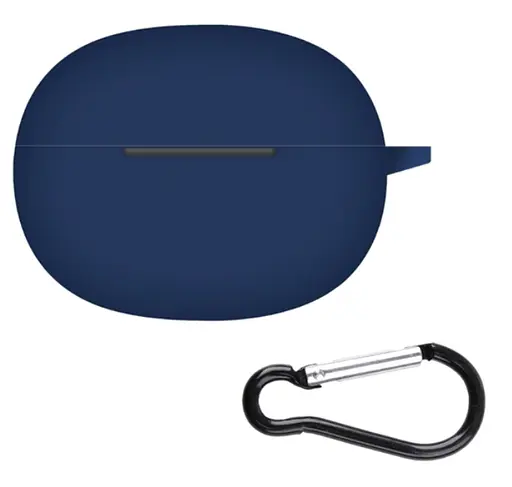 Чохол-накладка DK Realme Buds T110 | Silicone Candy Friendly з карабіном (016038) (dark blue) - фото 2