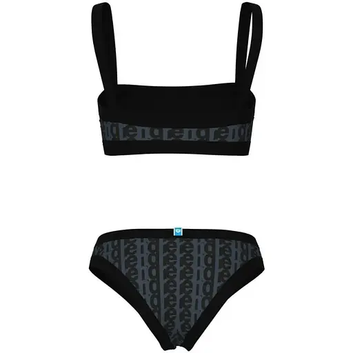 Купальник Arena Monogram Bikini Bandeau Black/Multi L (1097-007046-551 L) - фото 2