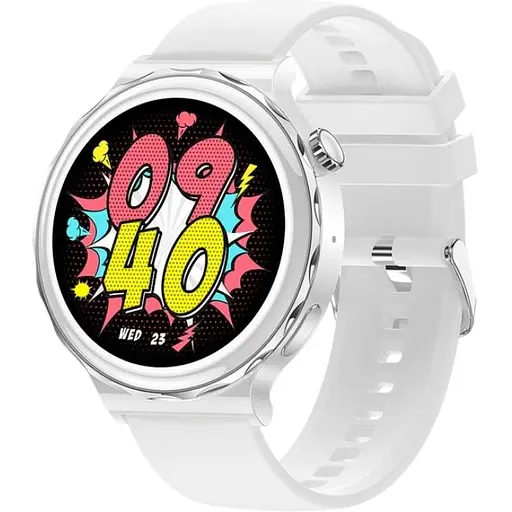 Розумний годинник Uwatch Diamond White Silicone