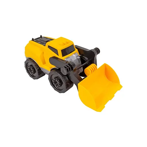 Дитячий іграшковий "Трактор" ТехноК 8553TXK з рухомим ковшем Жовтий - фото 1