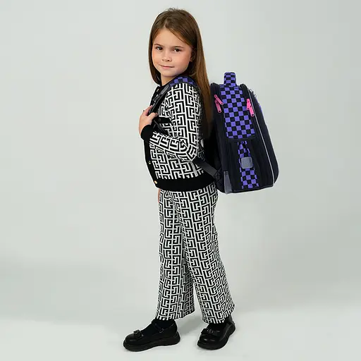 Рюкзак Kite Education каркасний 555 HK-3 Чорний (HK26-555S-3) - фото 18