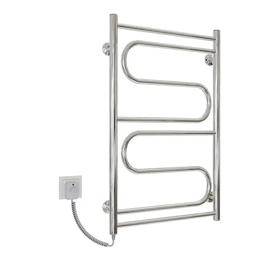 Електрична рушникосушарка Kosser Зигзаг 800x500 EL ДЗ02ЕL, Хром, Ліве - фото 1