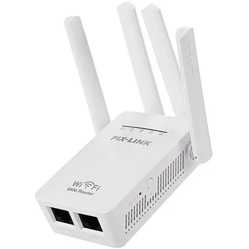 Підсилювач WiFi сигналу ретранслятор Wi-Fi Pix-Link LV-WR09Q 2.4 GHz репітер точка доступу (18621) - фото 2