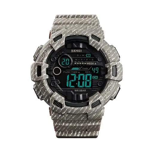 Мужские спортивные часы Skmei 1472 Champion Хаки - фото 3