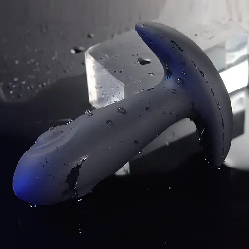 Анальная пробка B - Series Cute 10.1 см (черный) - фото 20