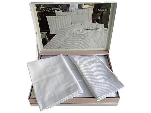 Постільна білизна Maison D’or Fous White Сатин-Бамбук Maison D'or pbe0051900 - фото 2