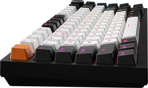 Клавіатура магнітна дротова GamePro Asgard Valhalla Max 75% USB Black (MK160B MAX) - фото 4