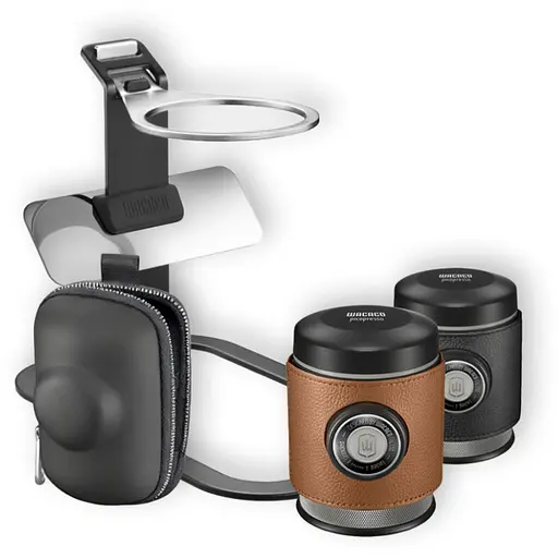 Набор для кофе Wacaco Picopresso: эспрессо-кофеварка, чехлы и стенд-подставка