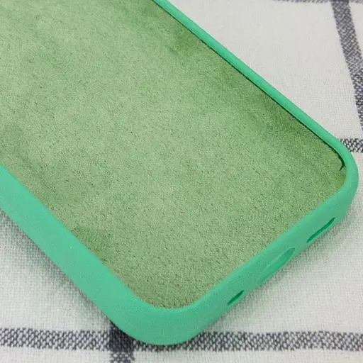 Чохол Epik Silicone Case Full Protective AA NO LOGO для Apple iPhone 16 Pro 6.3 Зелений/Spearmint - фото 2