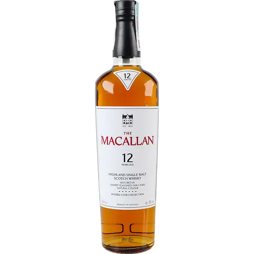 Виски The Macallan Double Cask 12 yo Single Malt Scotch Whisky 40% 0.7 л в подарочной упаковке - фото 4