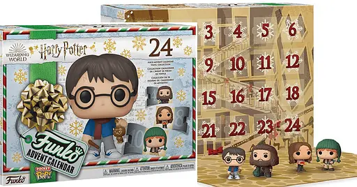 Адвент-календар Funko Фанко Гаррі Поттер 24 вінілових фігурки 2020 Harry Potter 2020 WST HP АС - фото 2