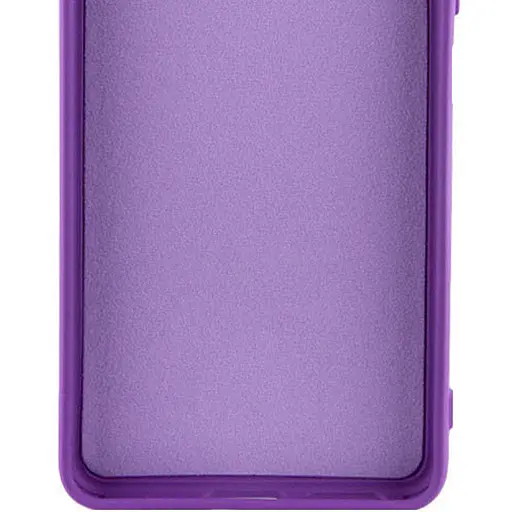 Чохол Getman TPU Liquid Silk Full Camera для Xiaomi Redmi 13 4G/Poco M6 4G Фіолетовий/Purple - фото 2