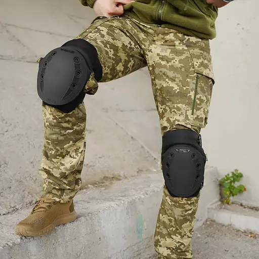 Наколінники Kiborg USA Tactical Black (1000-k1042) - фото 6