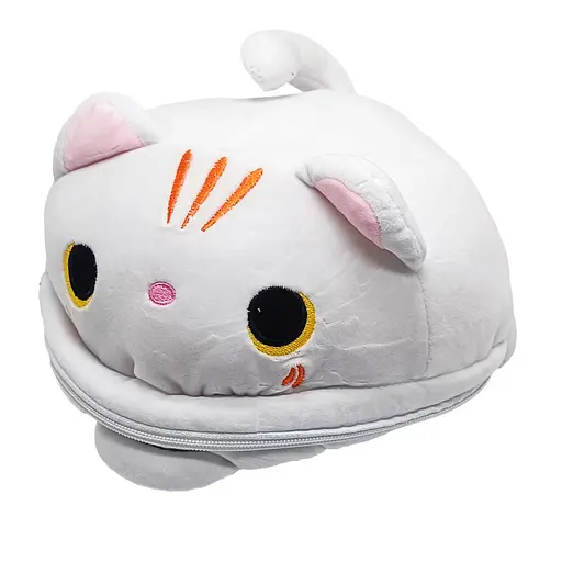 Рюкзак дитячий "Big CAT" Bambi FG231104050P(White) застібка-блискавка, 1 відділення, вушка - фото 1