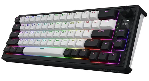 Клавіатура HATOR Skyfall 65 MAG ULTIMA 8K Wireless Black White (HTK3860UA) - фото 2